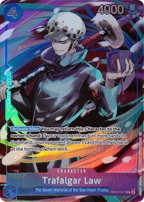 Trafalgar Law (Binder Set) OP07-047 (One Piece Promotion Cards)  - Foil
