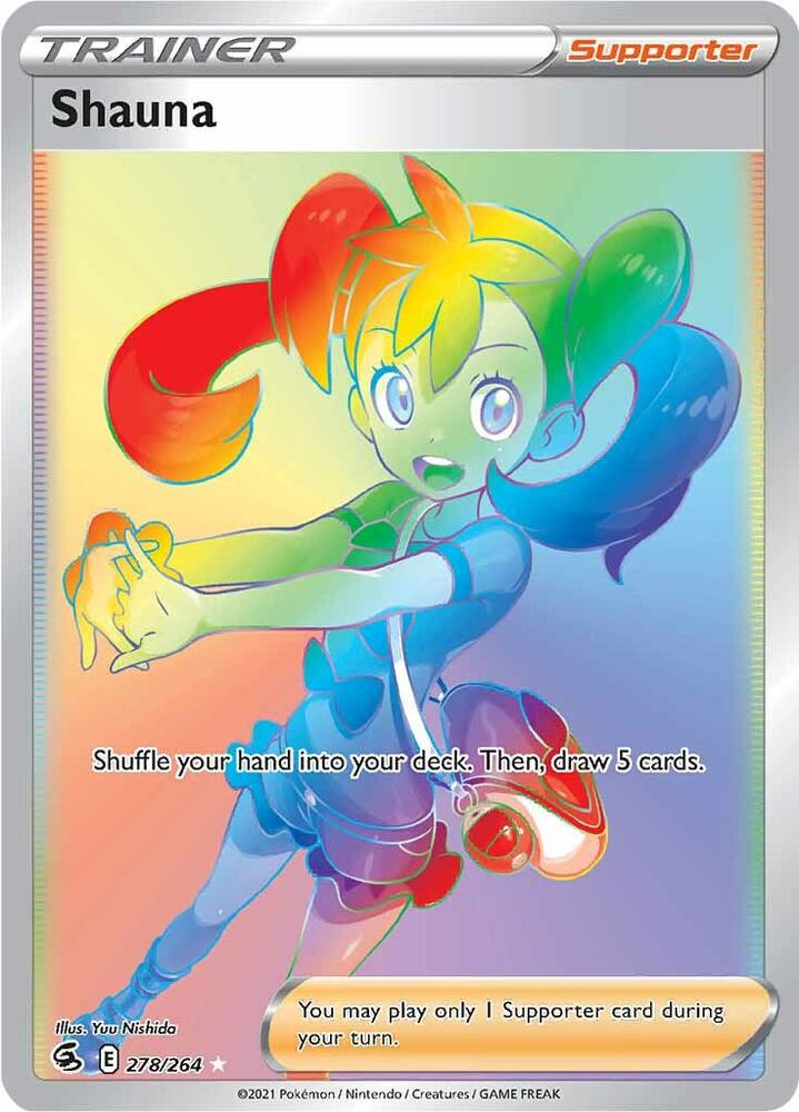 Shauna Secret 278/264 (SWSH08: Fusion Strike)  - Holofoil