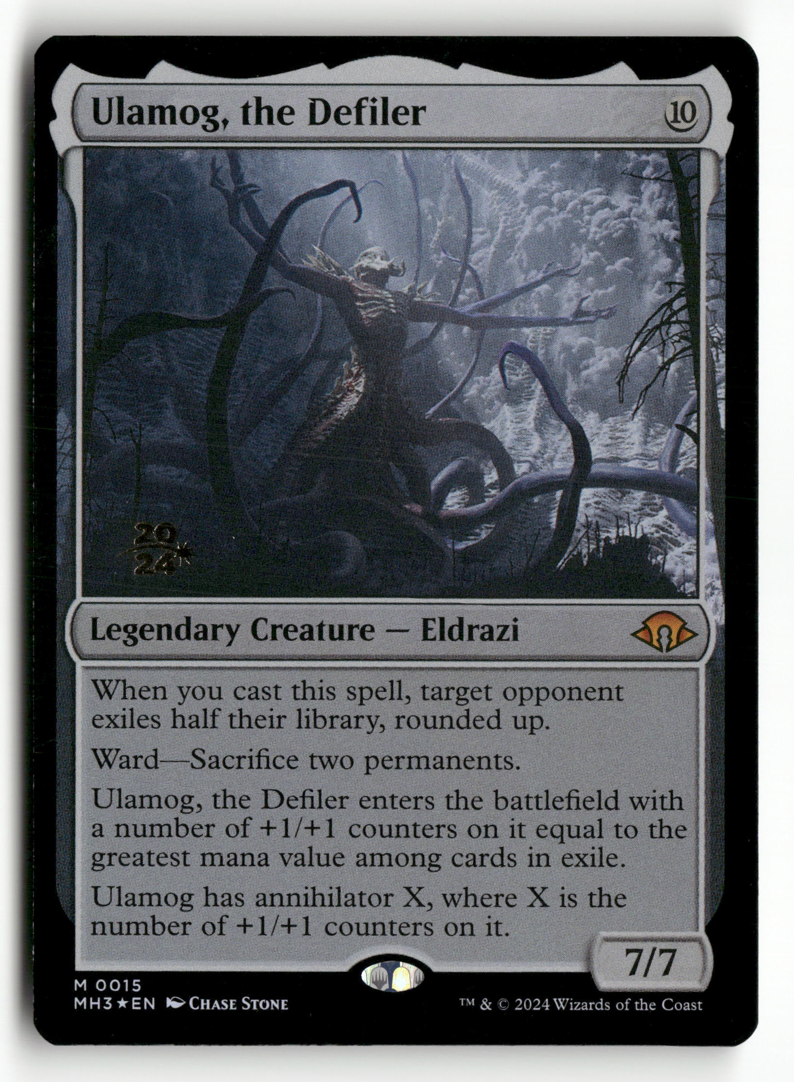 2024 MTG Magic The Gathering Modern Horizons 3 Promo Cards 0015 Ulamog, the Defi