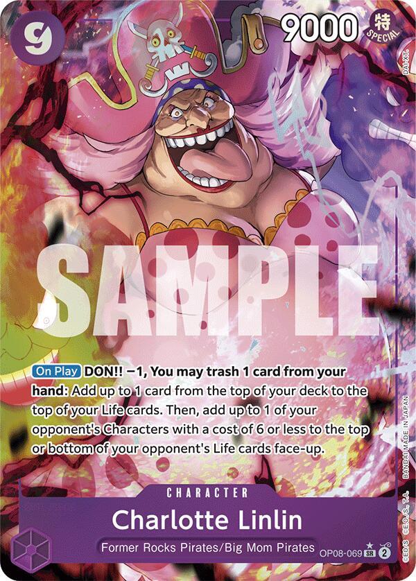Charlotte Linlin OP08-069 (Two Legends)  - Alternate Art Foil