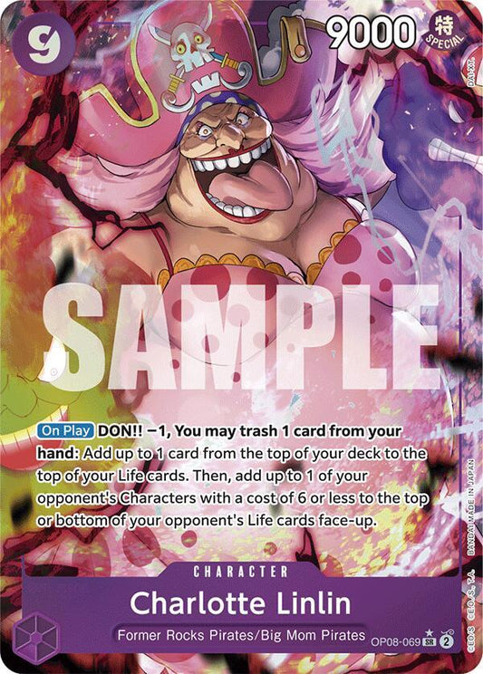 Charlotte Linlin OP08-069 (Two Legends)  - Alternate Art Foil