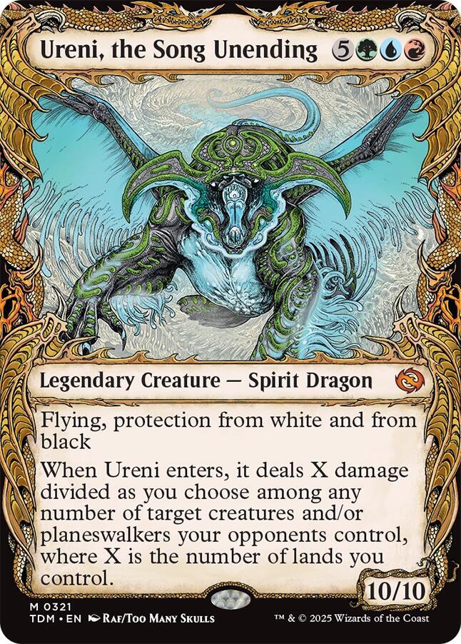 Ureni, the Song Unending 321/291 (Tarkir: Dragonstorm)  - Showcase