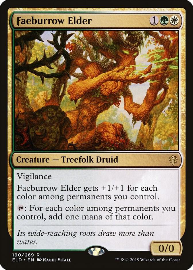 Faeburrow Elder 190/269 (Throne of Eldraine) 