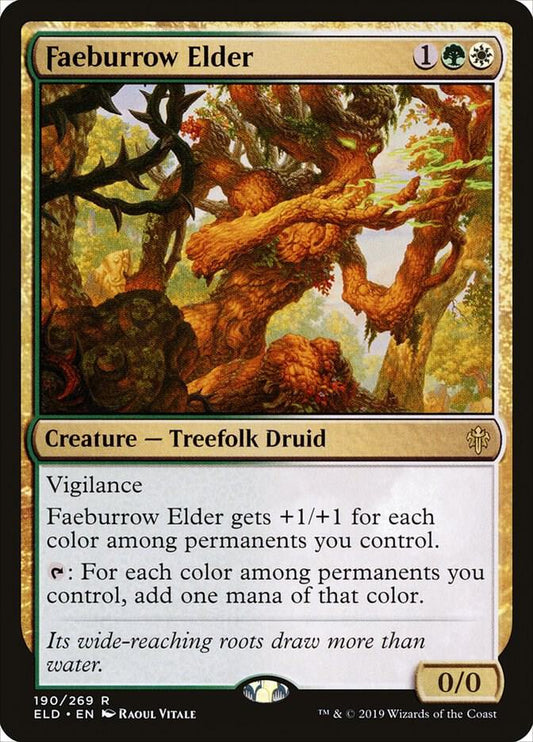Faeburrow Elder 190/269 (Throne of Eldraine) 