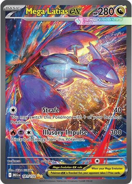 Mega Latias ex 181/132 (ME01: Mega Evolution)  - Holofoil