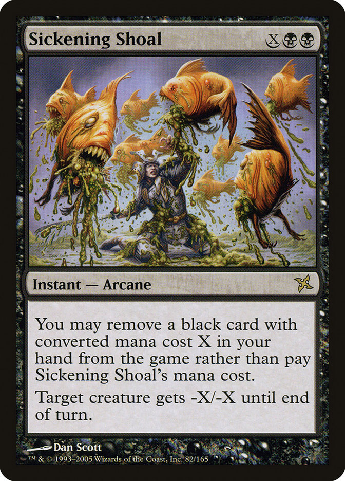 Sickening Shoal 82/165 (Betrayers of Kamigawa) 