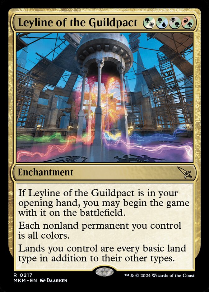 Leyline of the Guildpact 217 (Murders at Karlov Manor)  - Foil