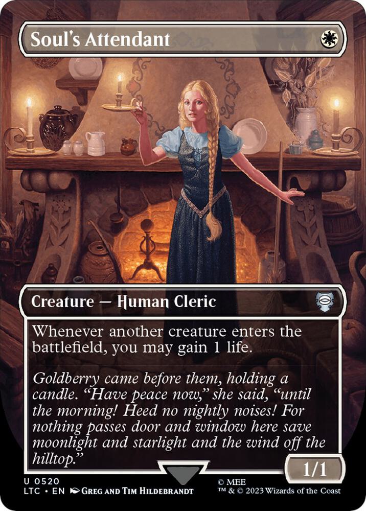 Soul's Attendant 520 (Commander: The Lord of the Rings: Tales of Middle-earth)  - Borderless