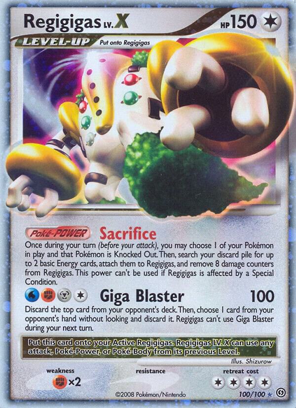 Regigigas LVX 100/100 (Stormfront)  - Holofoil