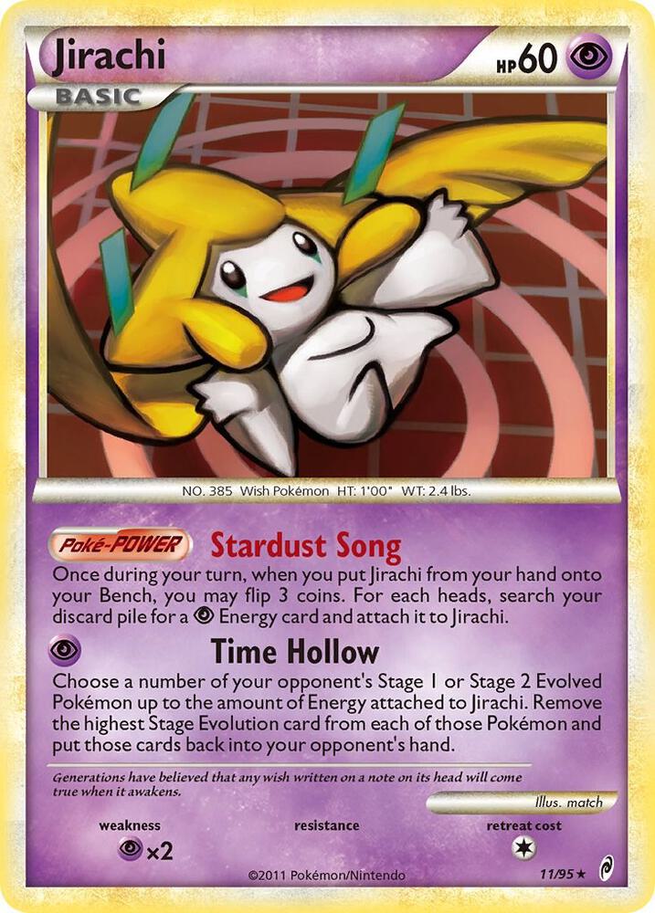 Jirachi 11/95 (Call of Legends)  - Holofoil