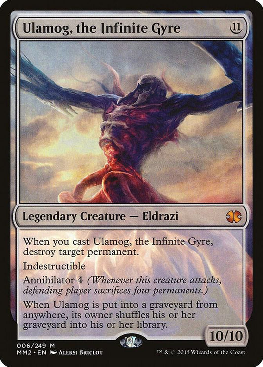 Ulamog, the Infinite Gyre 6/249 (Modern Masters 2015) 