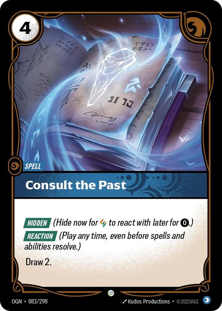 Consult the Past 083/298 (Origins) 