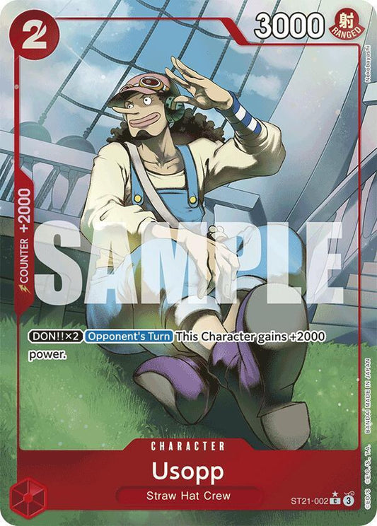 Usopp ST21-002 (Starter Deck EX: Gear 5)  - Parallel Foil