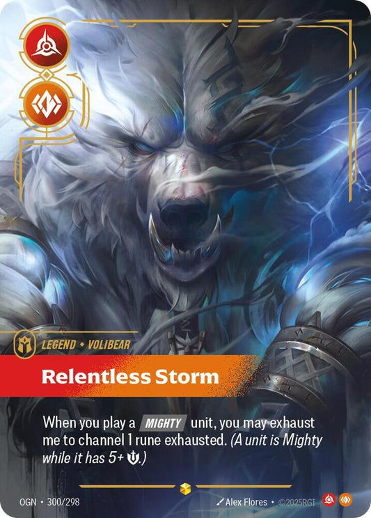 Volibear - Relentless Storm 300/298 (Origins)  - Foil