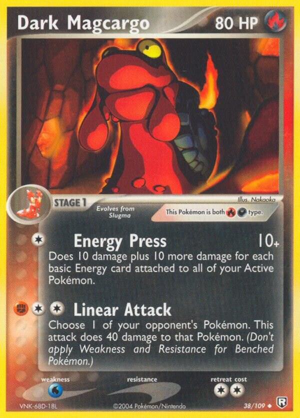 Dark Magcargo 38/109 (EX Team Rocket Returns) 