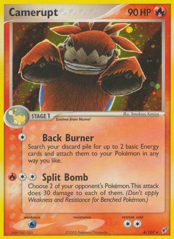 Camerupt 4/107 (Deoxys)  - Holofoil