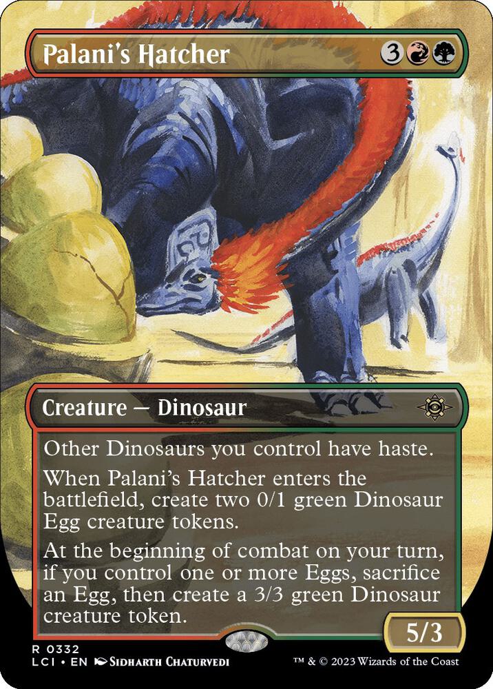 Palani's Hatcher 332/291 (The Lost Caverns of Ixalan)  - Borderless