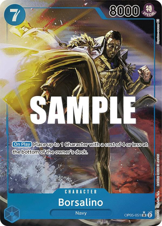 Borsalino OP05-051 (Awakening of the New Era)  - Alternate Art Foil