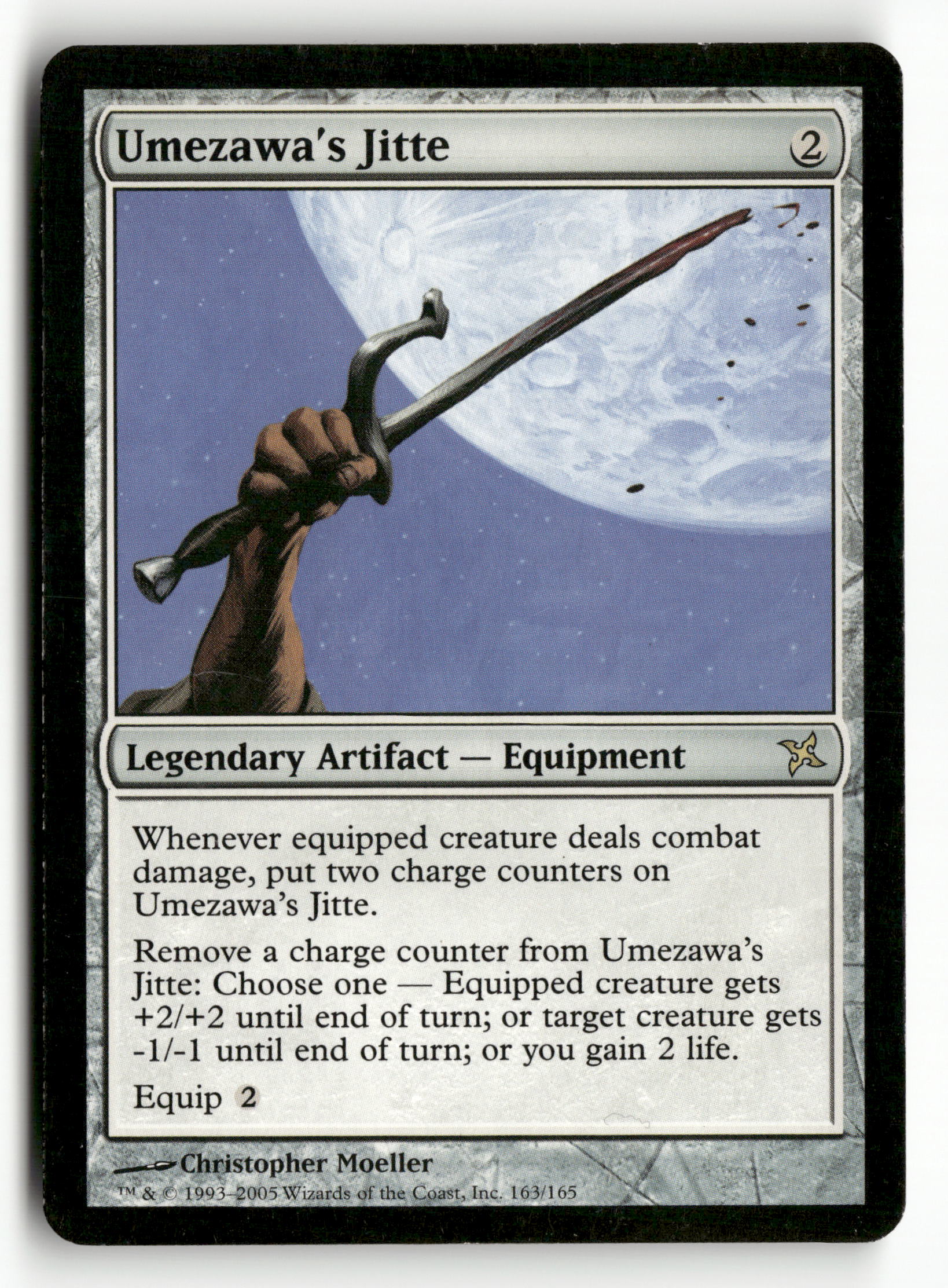 Magic The Gathering Betrayers of Kamigawa 163 Umezawa's Jitte R NM