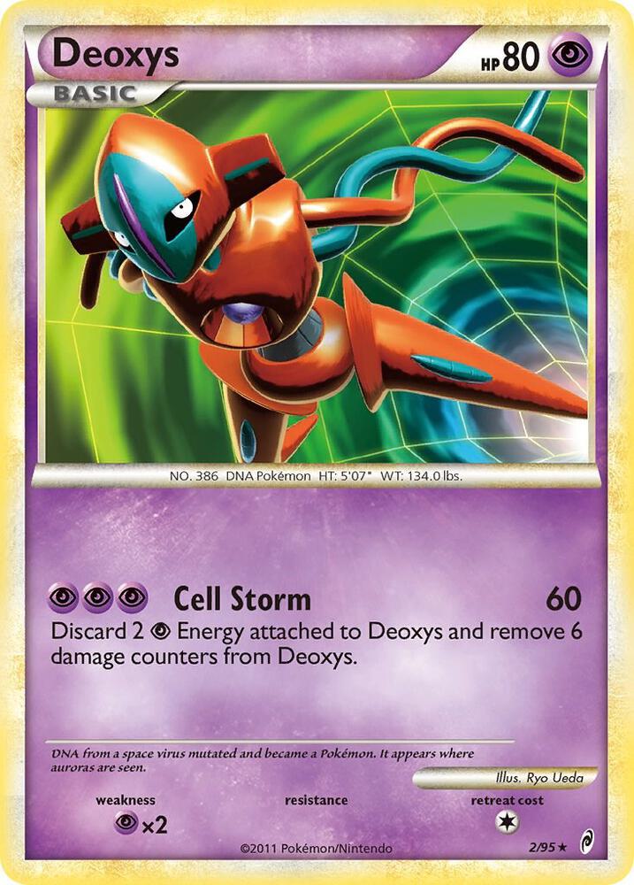 Deoxys 2/95 (Call of Legends)  - Holofoil