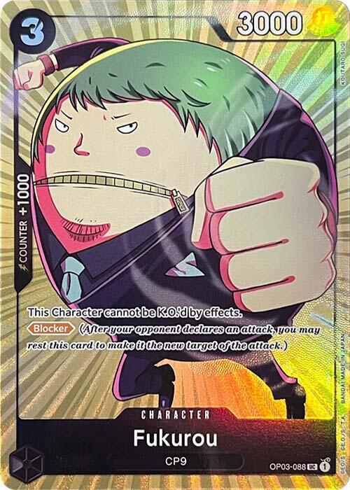 Fukurou (PCC Fest 23-24) OP03-088 (One Piece Promotion Cards)  - Full Art Foil