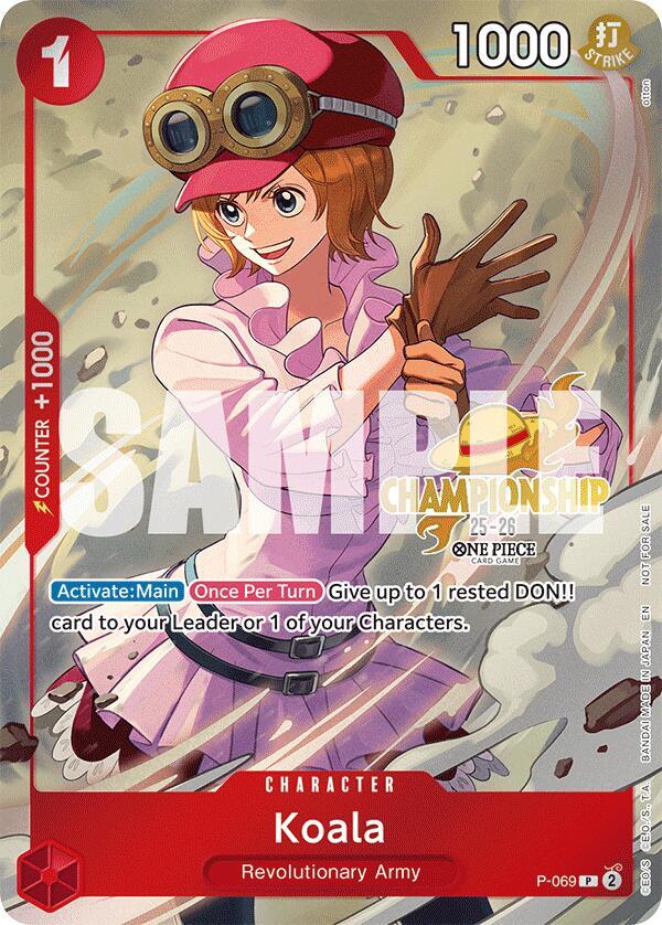 Koala (25-26 Event Pack) P-069 (One Piece Promotion Cards)  - Foil