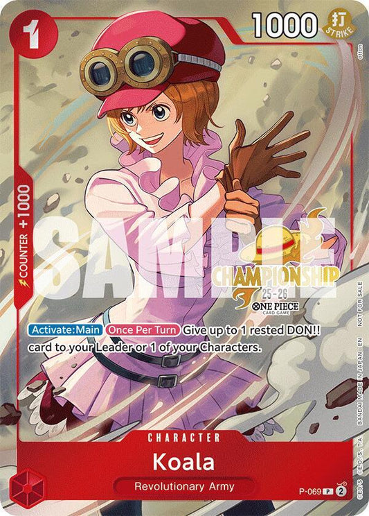 Koala (25-26 Event Pack) P-069 (One Piece Promotion Cards)  - Foil