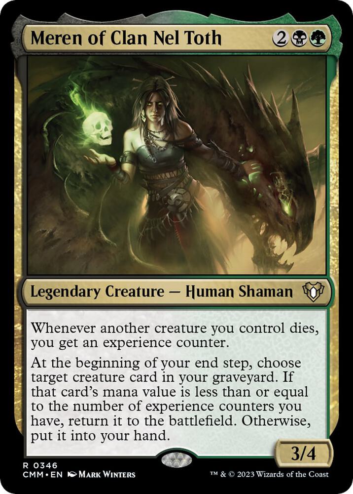 Meren of Clan Nel Toth 346/451 (Commander Masters) 