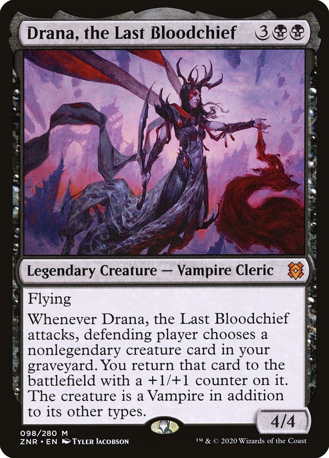 Drana, the Last Bloodchief 98 (Zendikar Rising) 