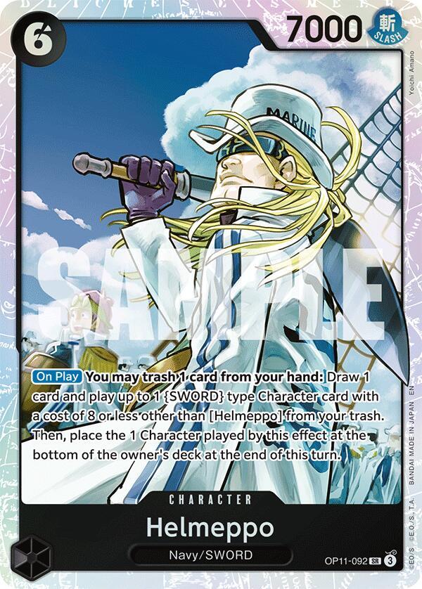 Helmeppo OP11-092 (A Fist of Divine Speed)  - Foil