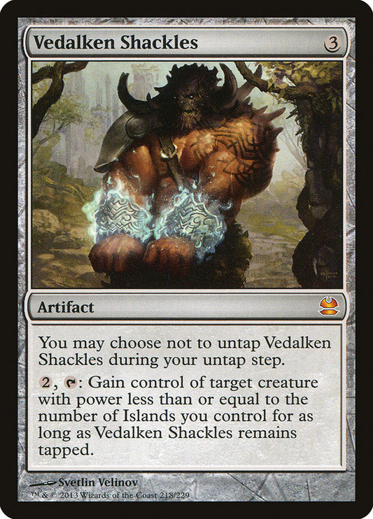 Vedalken Shackles 218/229 (Modern Masters) 
