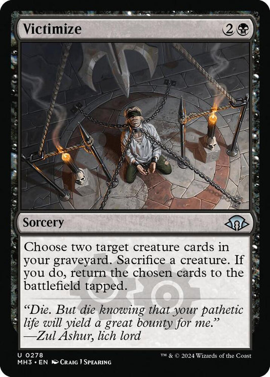 Victimize 278 (Modern Horizons 3)  - Foil