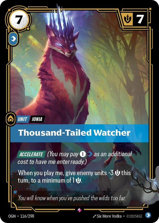 Thousand-Tailed Watcher 116/298 (Origins)  - Foil