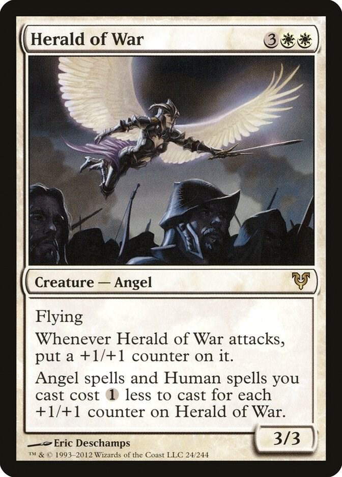 Herald of War 24/244 (Avacyn Restored)  - Foil
