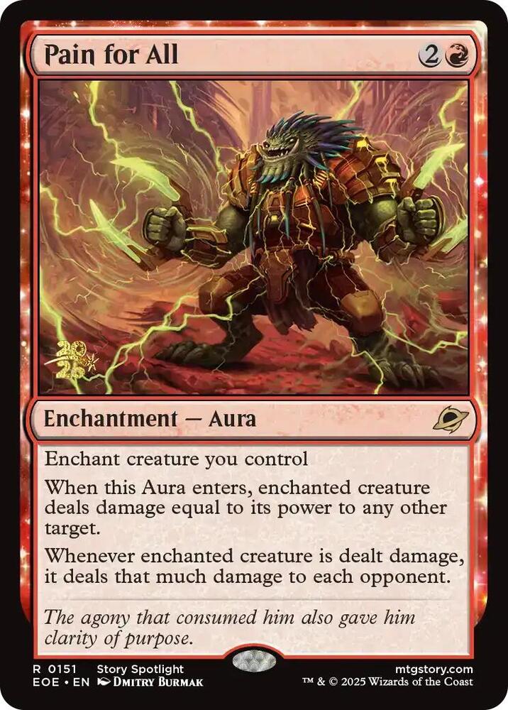 Pain for All 151s/160 (Prerelease Cards)  - Foil