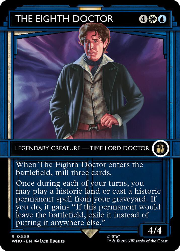 The Eighth Doctor 559 (Universes Beyond: Doctor Who)  - Showcase Foil