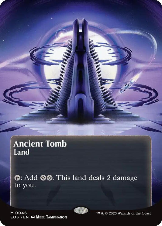 Ancient Tomb  46/45 (Edge of Eternities: Stellar Sights)  - Borderless 