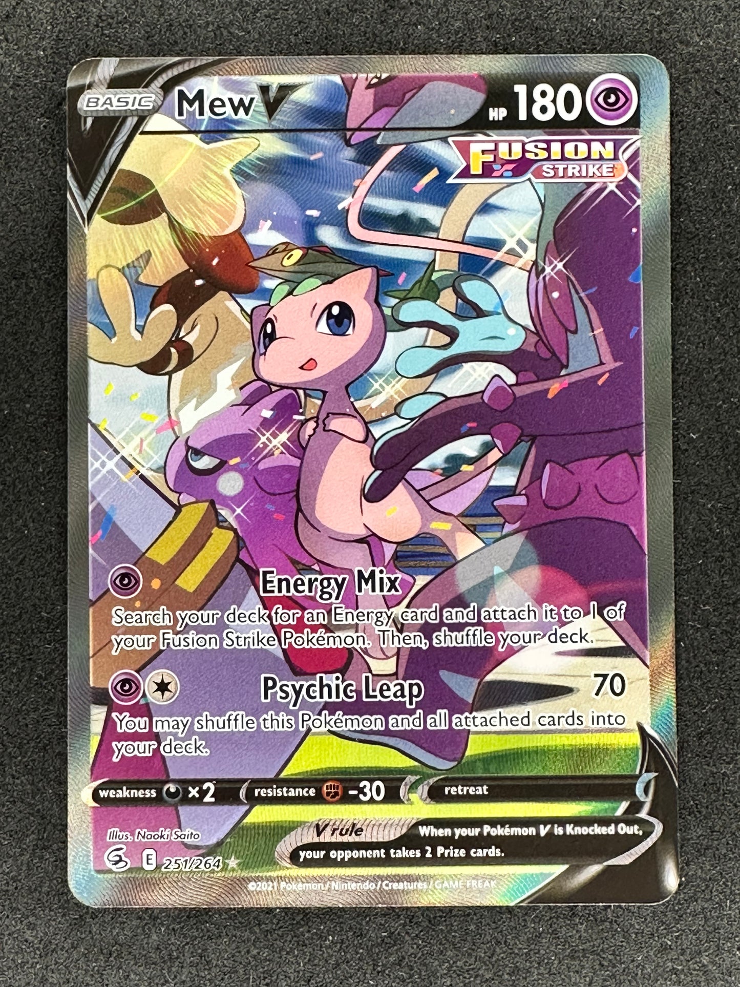 The Pokemon Company Carta Singola Pokemon TOTODILE 055/264 – Espansione FUSION STRIKE – Collezione