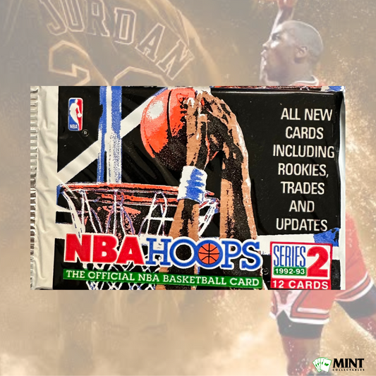 1992/93 NBA Hoops Series 2 Basketball Pack