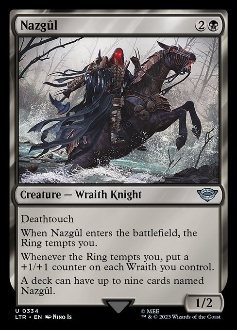 2023 MTG Magic Lord of the Rings 0334 Nazgul