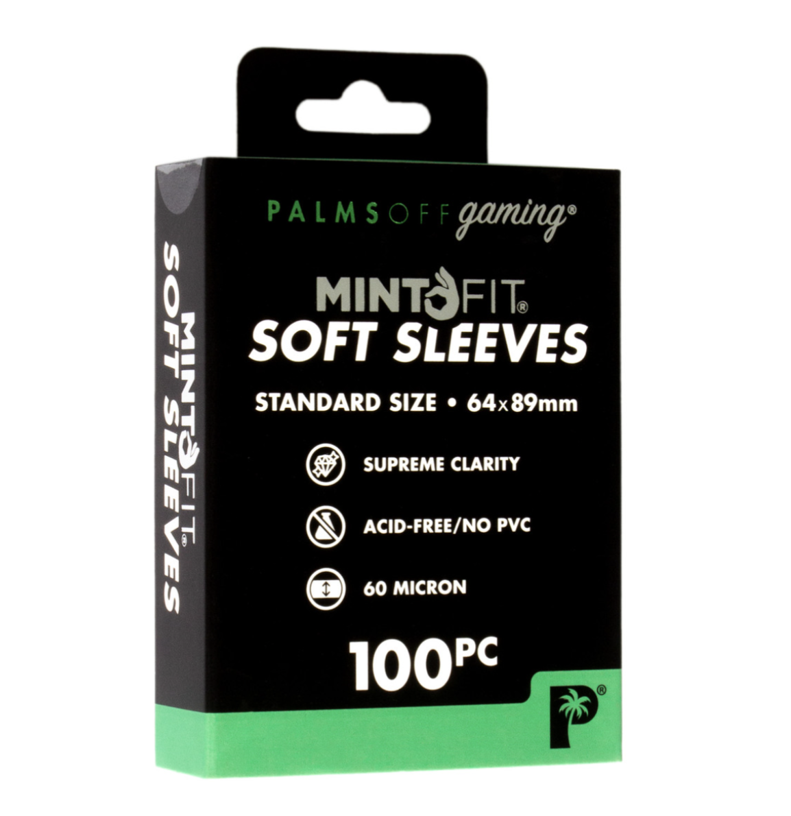 Palms Off Mint-Fit Soft Sleeves - 100pc