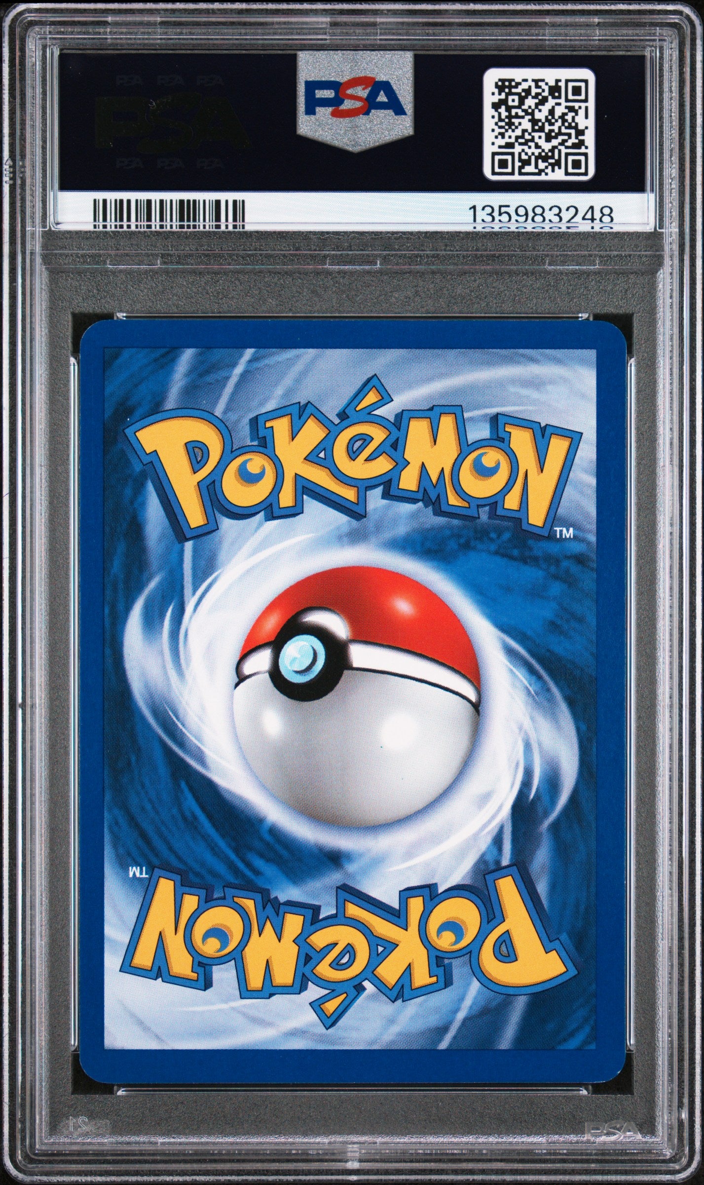 1999 Pokemon Pokemon Jungle 10/64 Scyther-Holo PSA 8 (Back)