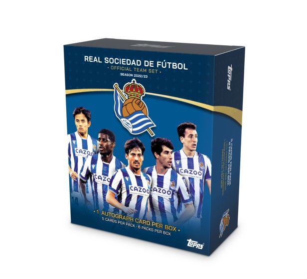 2022/23 Topps Real Sociedad Team Set Hobby Box